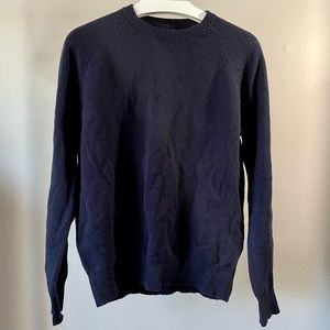 NWT J. Crew Navy Crew Neck Sweater